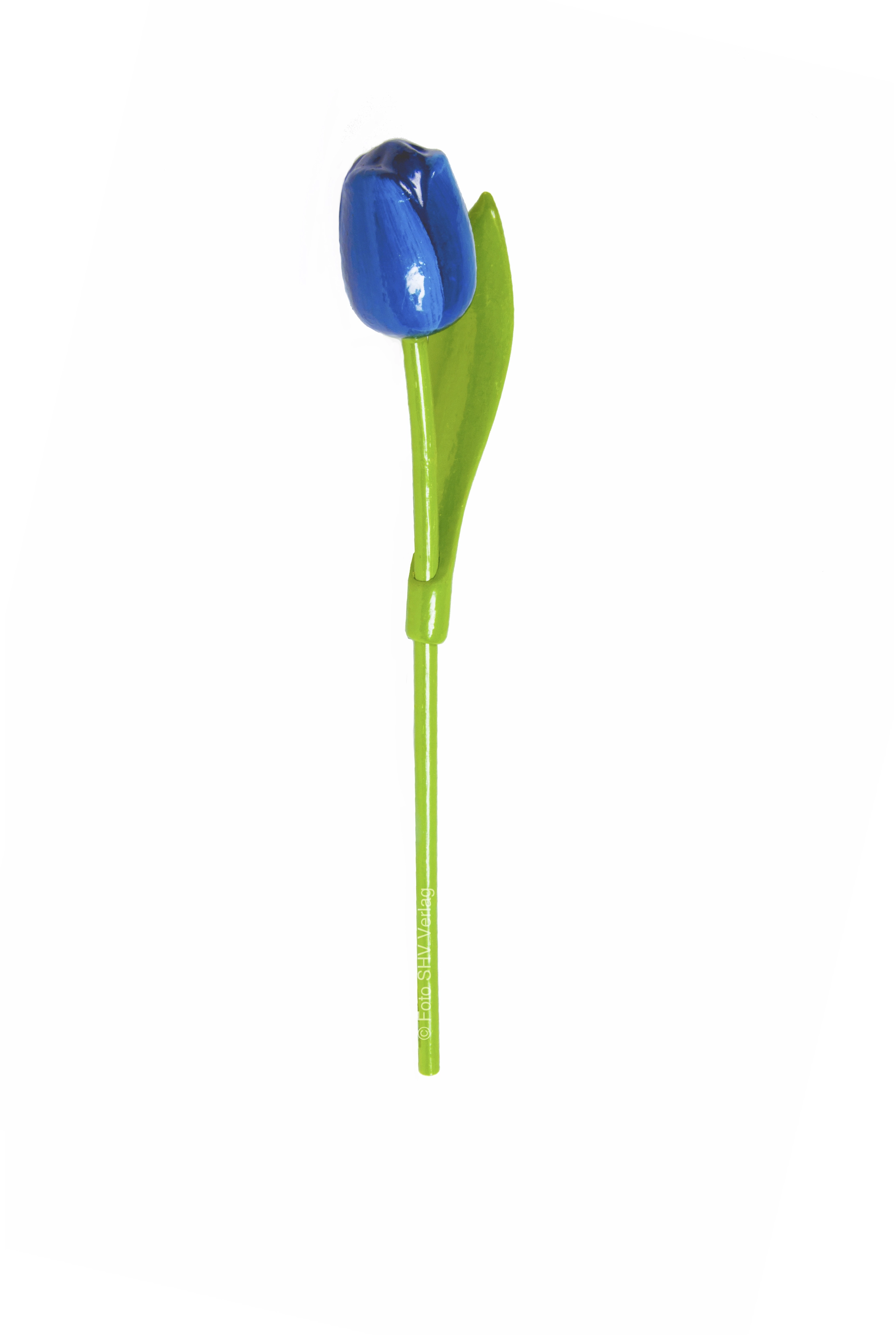 Einzelne Holztulpen aus Holland, 34 cm hoch, handbemalt, verschieden Farben Einzelne Holztulpen aus Holland, 34 cm hoch, handbemalt, verschieden Farben